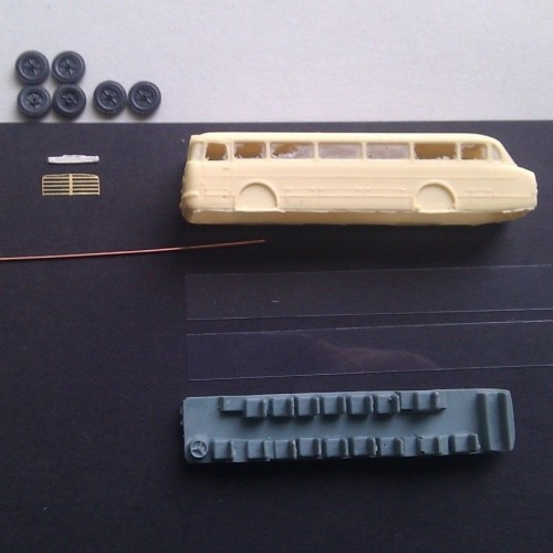 1:120 ( TT ) Ikarus 66 Bus - resin kit