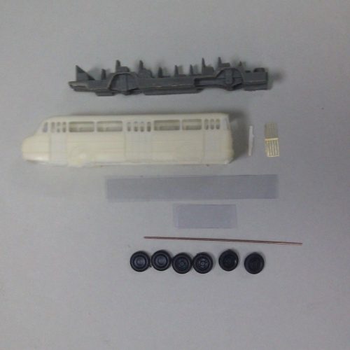1:120 ( TT ) Ikarus 66 city ​​bus three-door version - resin kit