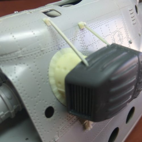 1:35 Exhaust-heat shield for the helicopter Mi-8 / Mi-17 - Limited Edition