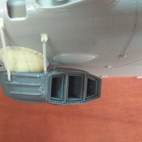1:35 Exhaust-heat shield for the helicopter Mi-8 / Mi-17 - Limited Edition