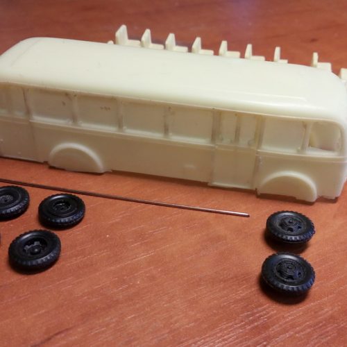 1/87 (HO) MB 3750 Bus - Limited edition resin kit