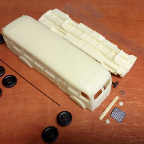 1/87 (HO) MB 3750 Bus - Limited edition resin kit