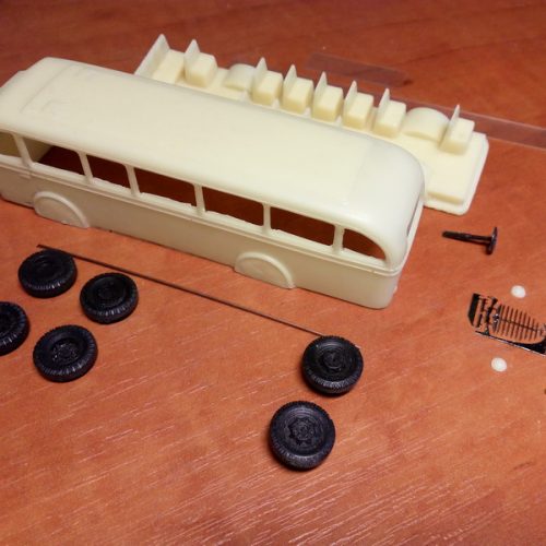 1/87 (HO) Bussing 5000T Bus - Limited edition resin kit