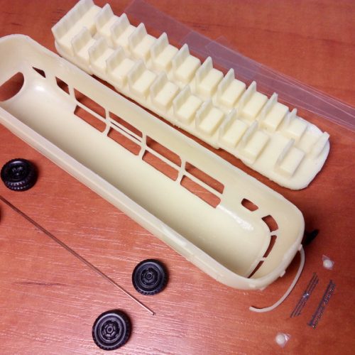 1/87 (HO) Kraus-Maffei KML-110 bus - Limited edition resin kit