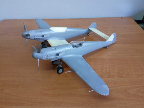 1:32 Messerschmitt Bf-109Z ” Zwilling ” – Limited edition conversion ...