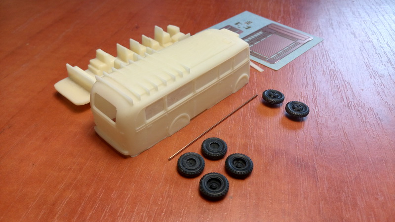 1/87 (HO) Ford G798B - Post Bus - Limited edition resin kit - Image 5