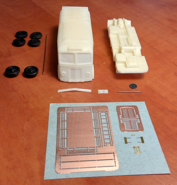 1/87 (HO) Ford G798B - Post Bus - Limited edition resin kit - Image 9