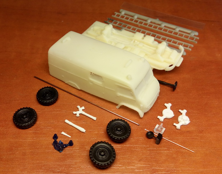 1:87 (HO) MB U S404 LF8TS (Metz) - Limited Edition Resin Kit