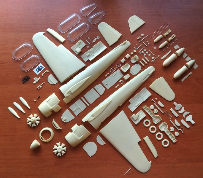 1/32 Yokosuka D4Y3 Suisei "Judy" Imperial Japanese Navy Attack aircraft - Limited edition resin kit - Image 2