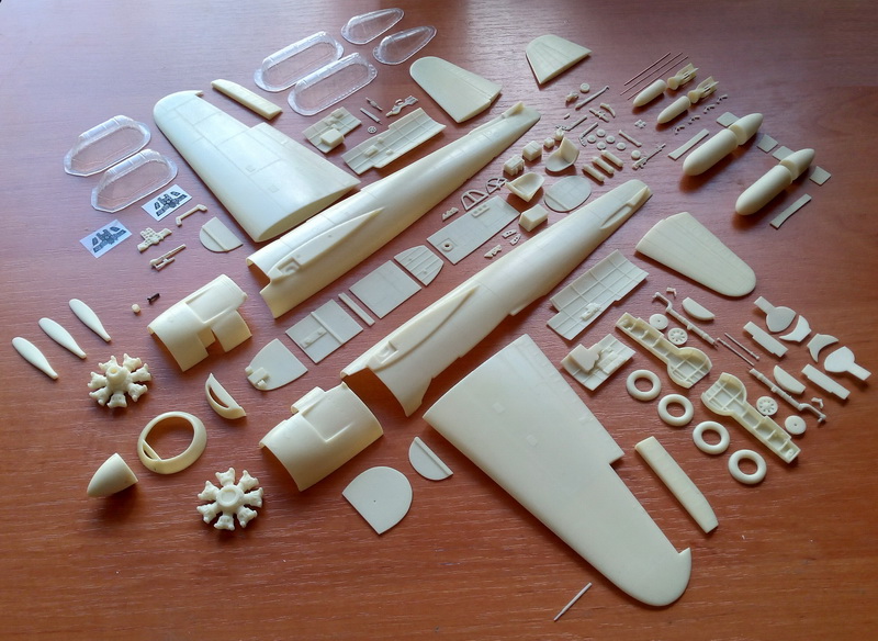 1/32 Yokosuka D4Y3 Suisei "Judy" Imperial Japanese Navy Attack aircraft - Limited edition resin kit - Image 3