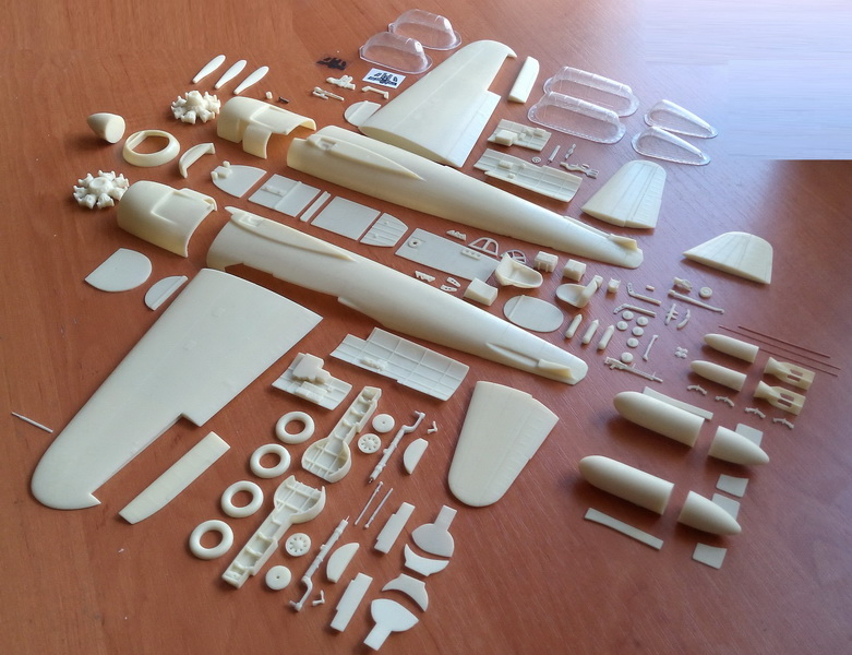 1/32 Yokosuka D4Y3 Suisei "Judy" Imperial Japanese Navy Attack aircraft - Limited edition resin kit - Image 4