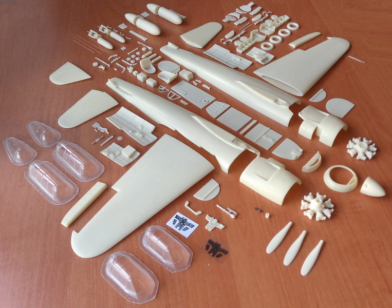 1/32 Yokosuka D4Y3 Suisei "Judy" Imperial Japanese Navy Attack aircraft - Limited edition resin kit - Image 5