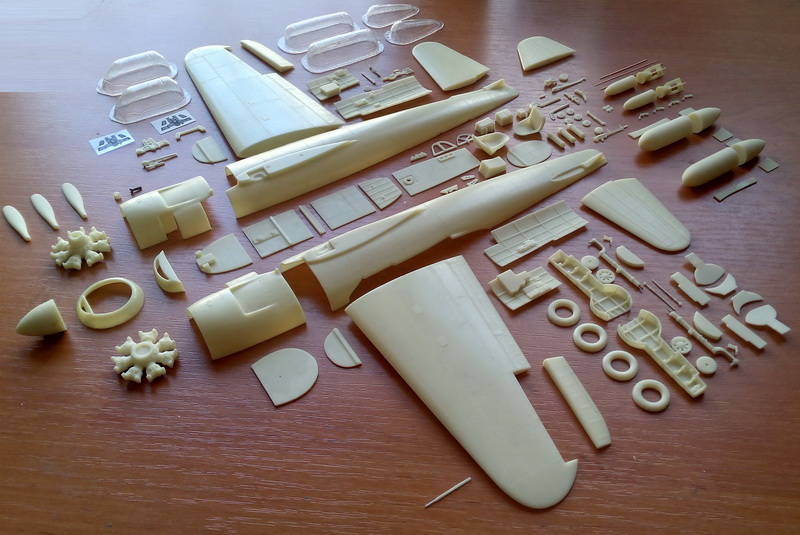 1/32 Yokosuka D4Y3 Suisei "Judy" Imperial Japanese Navy Attack aircraft - Limited edition resin kit - Image 15