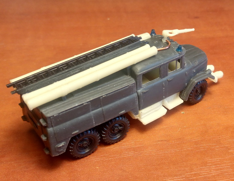 1/87 (HO) Zil-131 AA-40 Airfield fire truck - Limited edition resin kit - Image 17