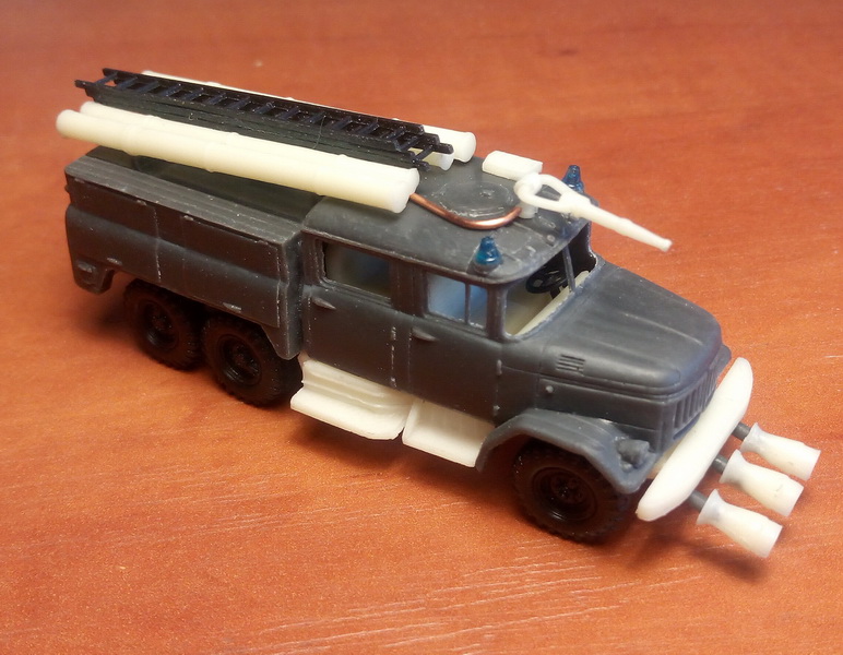 1/87 (HO) Zil-131 AA-40 Airfield fire truck - Limited edition resin kit - Image 16