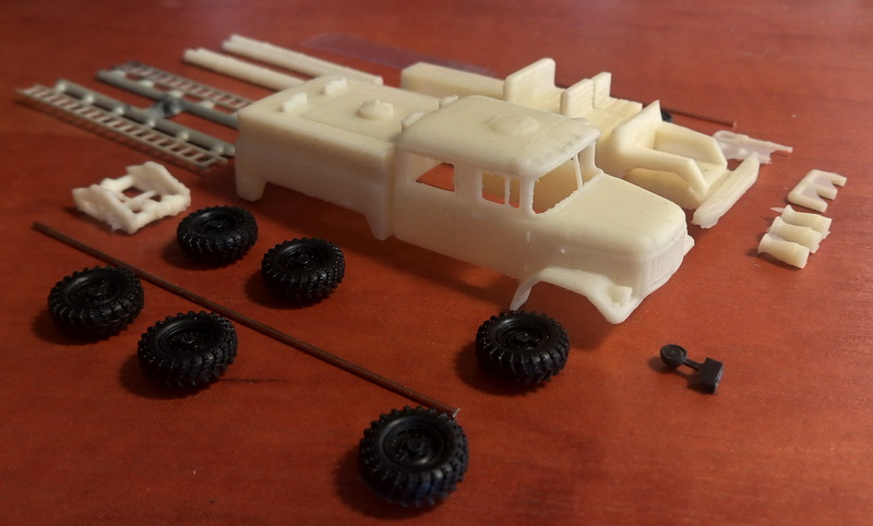 1/87 (HO) Zil-131 AA-40 Airfield fire truck - Limited edition resin kit - Image 8